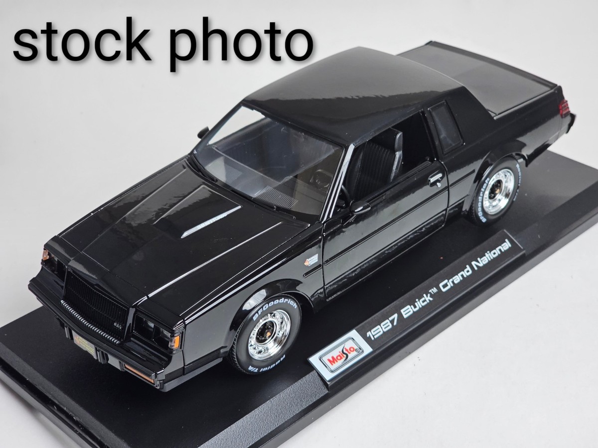 Maisto 1:18 1987 Buick Grand National Black Costco Special Edition