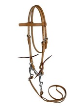 Showman Pony/Cob Argentina Cow Leather Bridle...