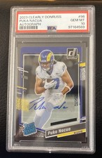 2023 Clearly Donruss Puka Nacua Rated Rookie Auto PSA 10