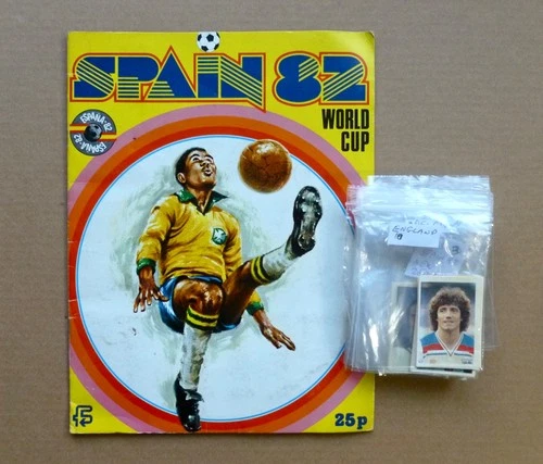 FKS SPAIN 82 ESPANA 82 WORLD CUP - Album with x245 Stickers - No duplicates READ