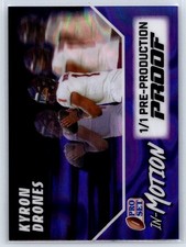 2025 Leaf Metal Pro Set Football Proof #1/1 Kyron Drones