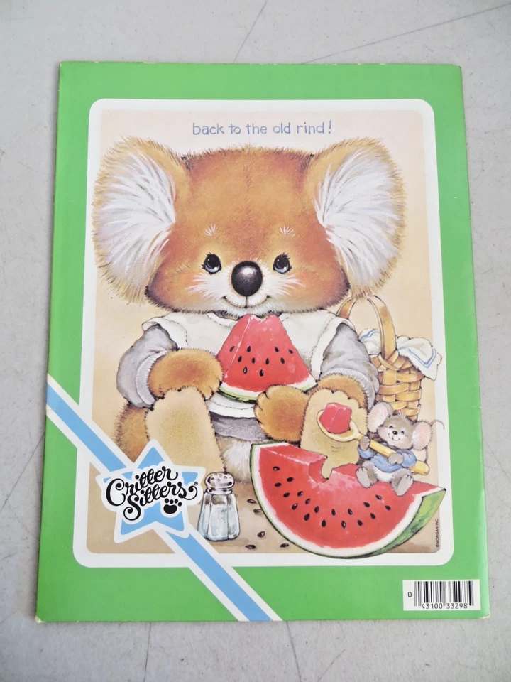 Carpeta Critter Sitters 1985 'Back to the Old Rind' sandía rascar y olfatear Foto 2 de 3