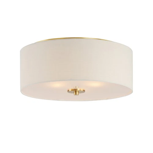 Maxim Lighting Bongo 3 Light Flush Mount, Natural Aged Brass - 10010OMNAB - Picture 1 of 1