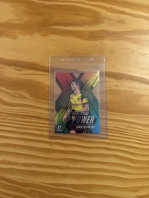 Pulisic Borussia Dortmund Panini Donruss X-Potential Power Die-Cut