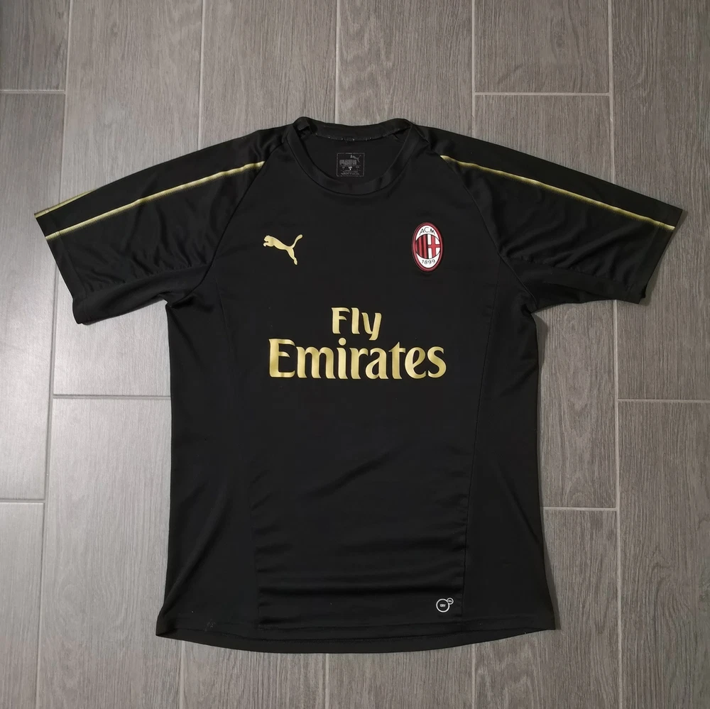 AC Mailand Trikot Größe: L 2018/19 Fußball Streatwear Puma Fans