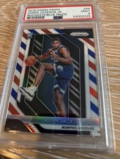 18-19 Panini Prizm Red White And Blue Jaren Jackson Jr Rc Psa 9