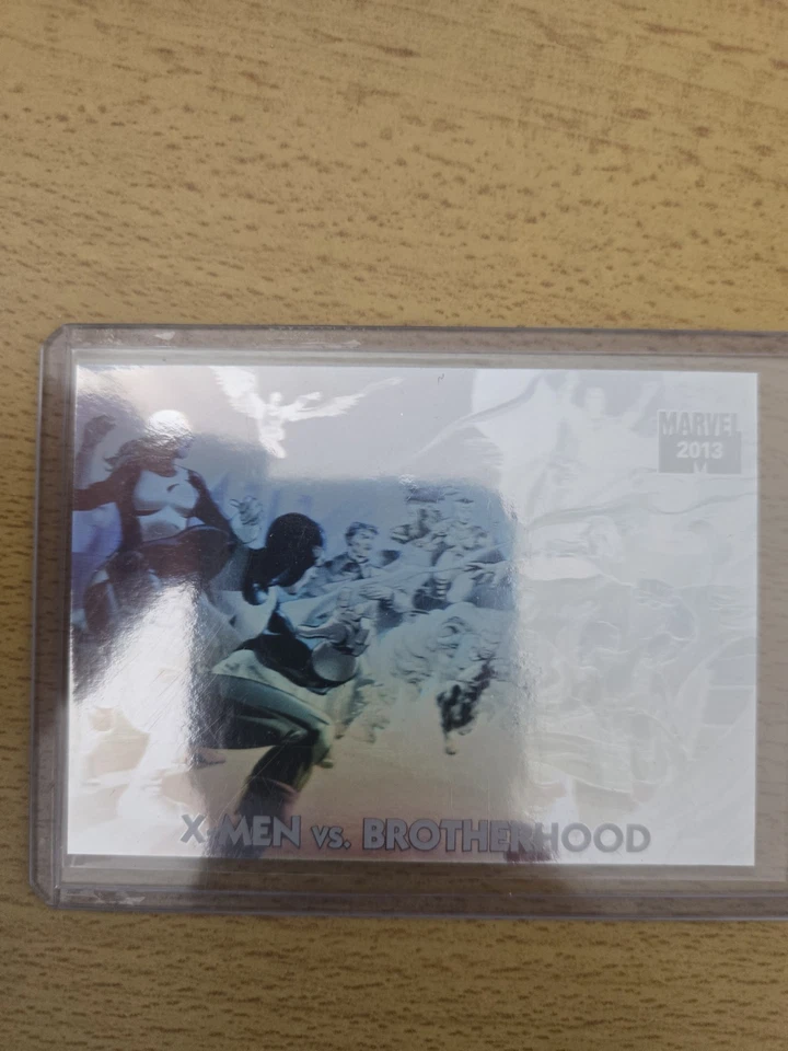 2013 Marvel Fleer Retro Holograms X-Men vs Brotherhood #H-3 Insert Ssp - Image 2 of 4