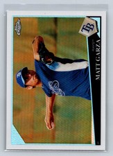 2009 Topps Chrome #151 Matt Garza Refractors Tampa Bay Rays C24