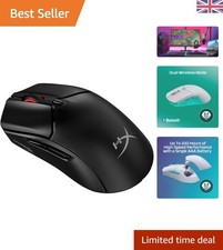 HyperX Pulsefire Haste 2 Core Wireless Gaming Mouse - 70g, 12000 DPI, Dual Mode