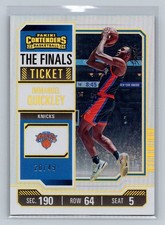 2023-24 Panini Contenders Immanuel Quickley The Finals Ticket #/49 #73