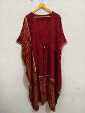 Indian Floral Kaftan, Long Caftan, Dress For to be Moms, , K-11