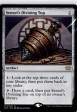MTG 2X2 *Non-Foil Sensei's Divining Top 314 NM Double Masters 2022 R
