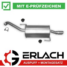 Endschalldämpfer für Nissan Micra C+C 1.6 160SR 9368