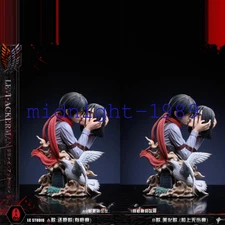 LC Studio Attack on Titan Eren Mikasa Bust Resin Statue In Stock H21.8cm Anime