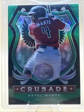 2020 Panini Chronicles - Crusade Ketel Marte #14 Green Prizm /50
