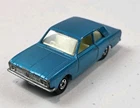 Vintage Matchbox Superfast Ford Cortina, Blue made in England, Lesney #25 -READ