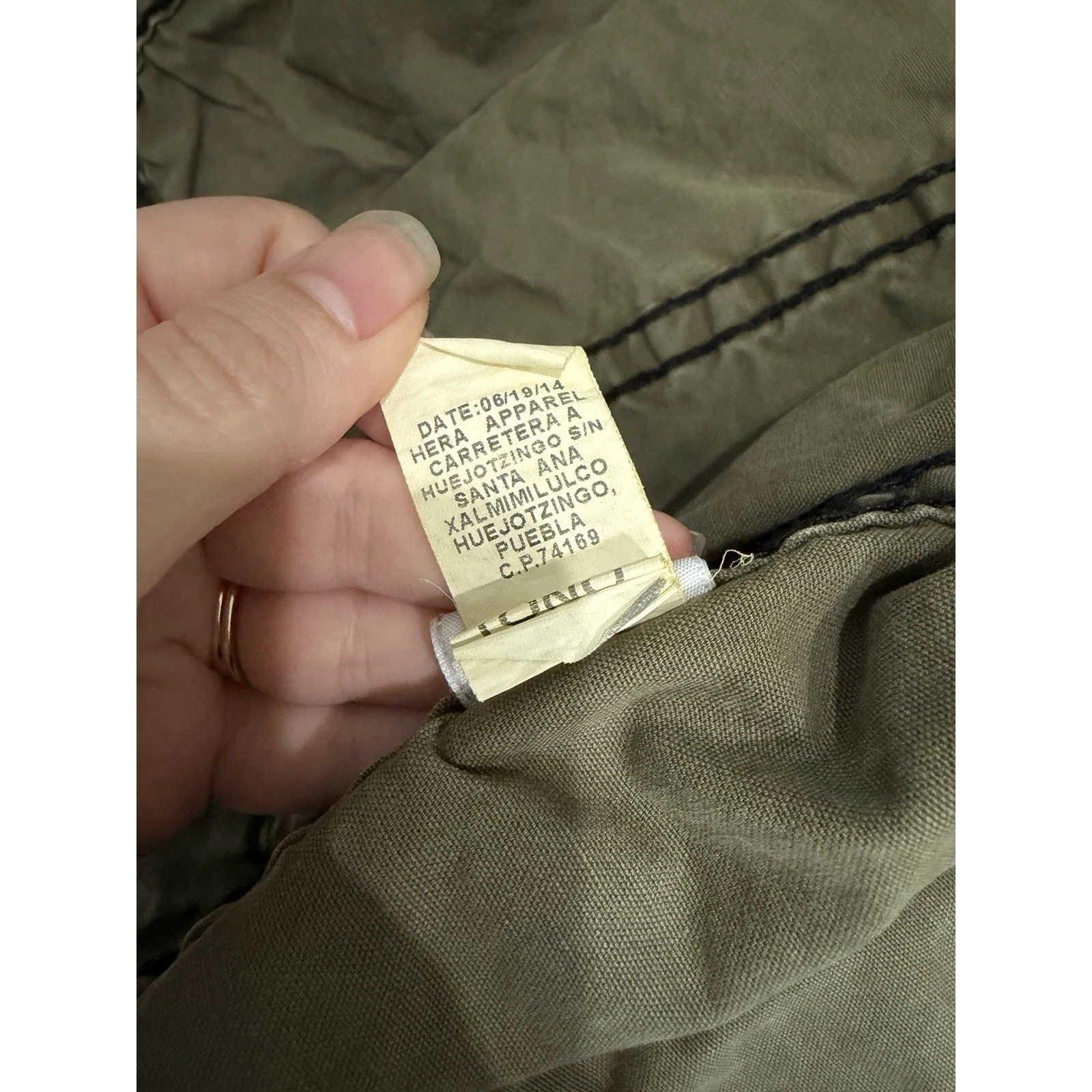 RARE True Religion Jimmy Super T Olive Green Camo Jacket Large image 6