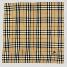 Vintage Burberry Handkerchief Neckerchief Bandana Pocket Square