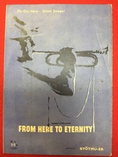 63747 From Here to Eternity Sapporo Shochiku Theater Flyer Burt Lancaster Montgo