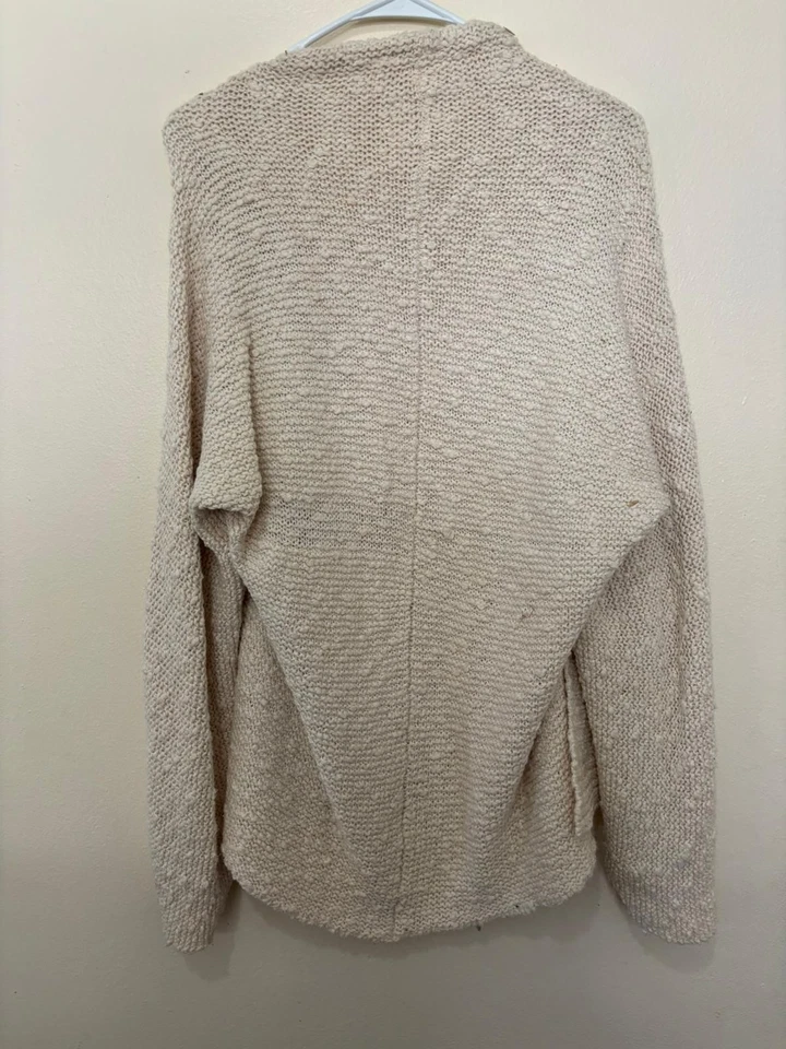 Nuevo Suéter Roxy Mujer Hadley Marfil Cárdigan Tejido Abierto Transparente Chaqueta De Colección S Foto 4 de 4