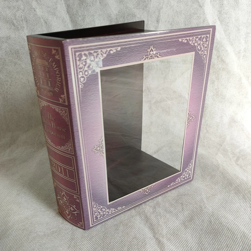 Puppenhaus Emporium Buch Display Ecke Zimmer Box 2011 Holz 8" x 7" Sammler - Bild 2 von 4