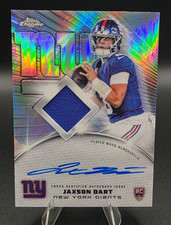 2025 Topps Chrome Jaxson Dart Rookie Patch Auto Base #RPA-JD card