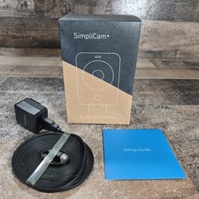 SimpliSafe Simplicam SSCM1 Indoor Wired Wi-Fi HD Security Camera