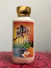 Bath Body Works GOLDEN PINEAPPLE LUAU Originals Body Lotion 8 oz Rare Retired