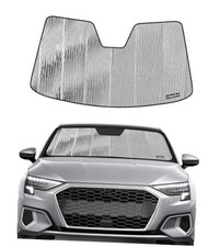 Windshield Sun Shade for Audi A3/A3 Quattro/RS3/S3 2022 2022-2026 A3/S3 Silver