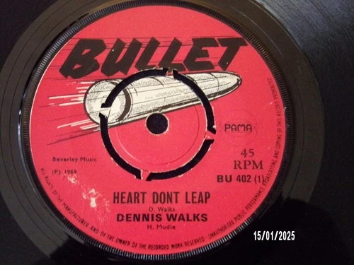 🎵DENNIS WALKS - HEART DON'T LEAP  (REGGAE)  45" LISTEN