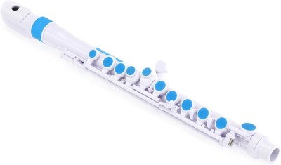 Nuvo Flute, White/Blue (N220JFBL)