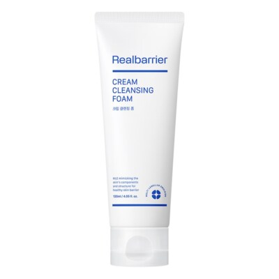 REALBARRIER Cream Cleansing Foam 120mL