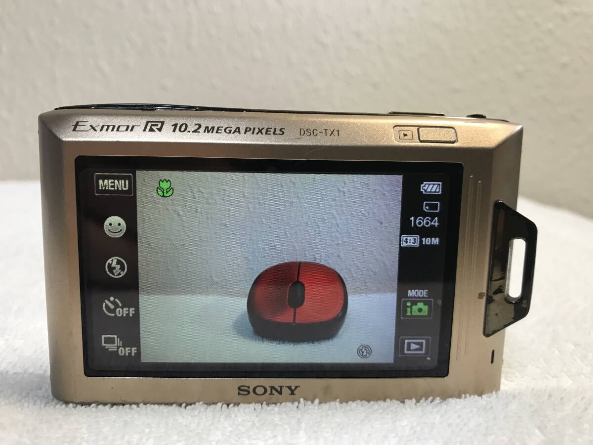 Sony Cyber ​​Shot DSC-TX1 Digital Camera Gold Tested | eBay