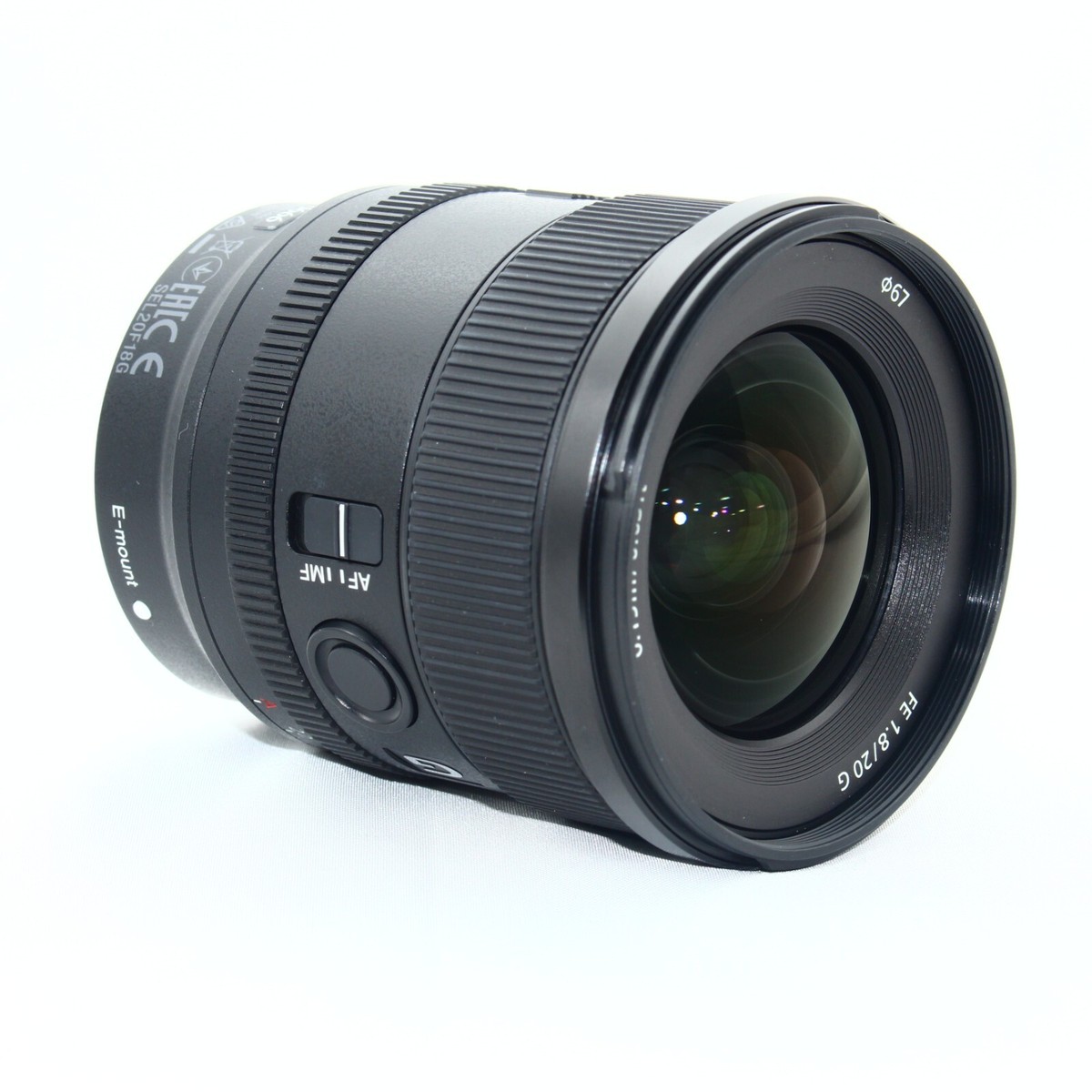 【おまけつき】fe20mm f1.8 G【美品】 Sony FE 20mm f/1.8 G Ultra Wide Angle Lens for sale online
