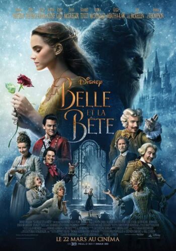 Poster, Folded 15 11/16x23 5/8in The Belle And Beast (2017) Emma Watson Ewan - 第 1/1 張圖片