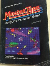 MASTER TYPE THE TYPING INSTRUCTION GAME MANUAL (NO GAME)/ 1984
