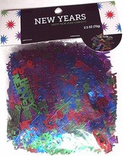 Happy New Year Party Confetti 2.5 Ounces, New