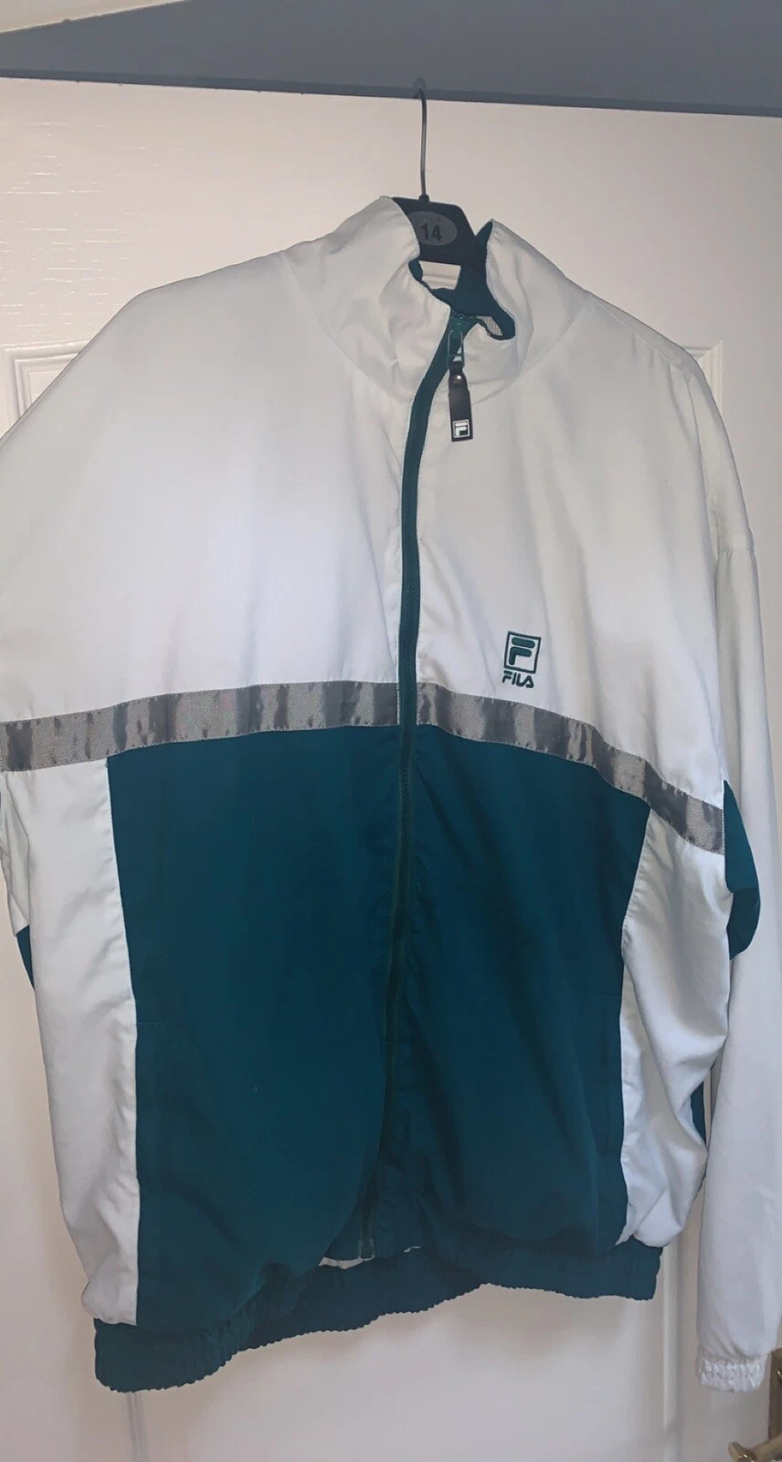 FILA Jacket White & Green