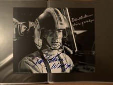 Star Wars Multi Signed Fighter Photo - Denis Lawson & David Ankrum