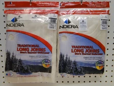 Tall Men's cotton-rich Indera Mills Set Extra Large Long Johns Thermal Underwear