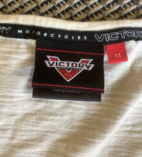Victory Motorcycles Ladies Shirt Size Medium - Picture 3 of 3