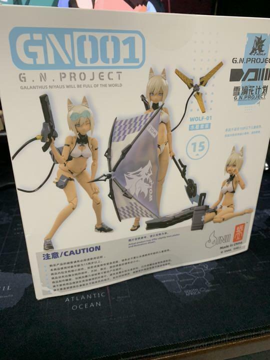 SNAIL SHELL G.N.PROJECT Figure 1/12 Wolf-001 Swimwear body from
