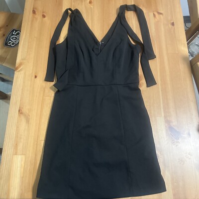 express mini black dress small