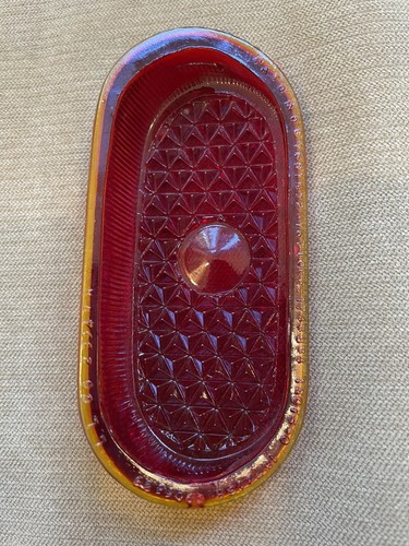 1940 Chevrolet triflex 278 right red glass tail light brake lens Used (1852-6) - Bild 4 von 5