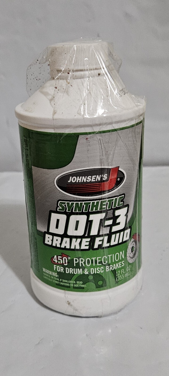 Johnsen's Sintetico Dot3 Brake Fluid 12 oz eBay