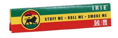 20 Heftchen IRIE King Size Slim Extra Dünne Blättchen Rastafari Style