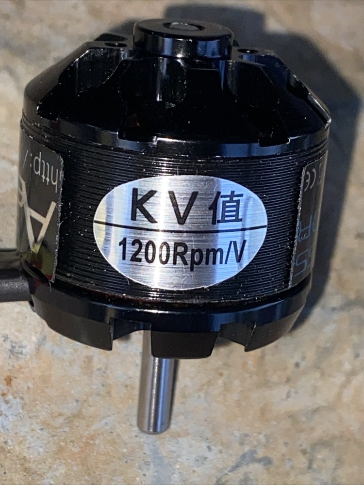 New AEOLIAN Brushless Electric Motor KV1200 Model Airplane Car Part