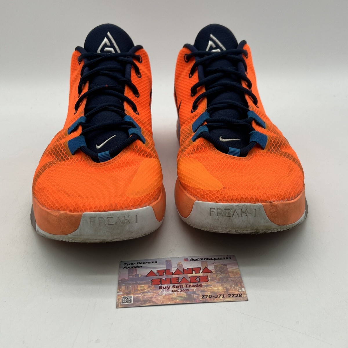 Size 13 - Nike Zoom Freak 1 All Bros Blue Orange Navy White