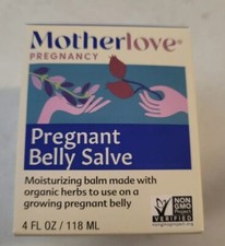 Motherlove Pregnant Belly Salve Prevent Stretch Organic 4 Oz Exp 3/2025