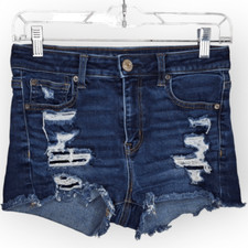 American Eagle Hi Rise Shortie size 4